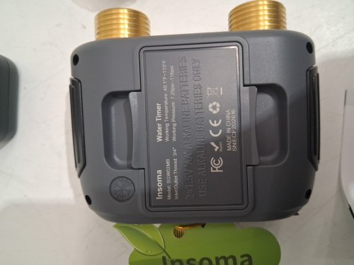 INSOMA WIFI WATER TIMER FOR GARDEN HOSE WITH BRASS INLET & OUTLET - GREY (MODEL:SGW02MB) image 6