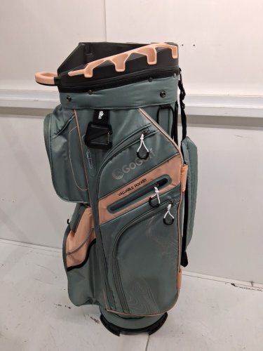 GOGOLF Golf Cart Bag Molded Lock Top Golf Bag w/14-Way Full Length Dividers - PINK/GREY (MODEL: SP38456JU) image 3