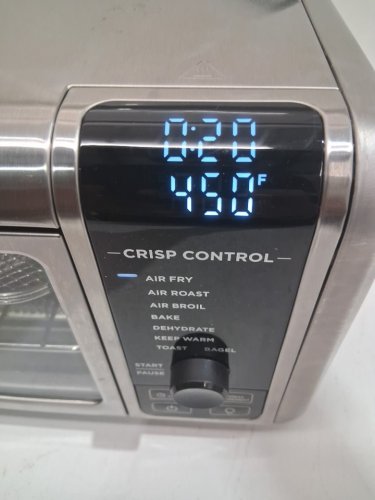 NINJA FOODI 8-IN-1 DIGITAL FLIP-AWAY AIR FRYER TOASTER OVEN - STAINLESS STEEL (MODEL: SP101C/FT102CCO) image 3