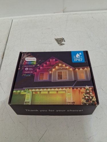 Permanent Outdoor String LED Eaves Lights - 150ft - multicolor (model:hcp045) image 2