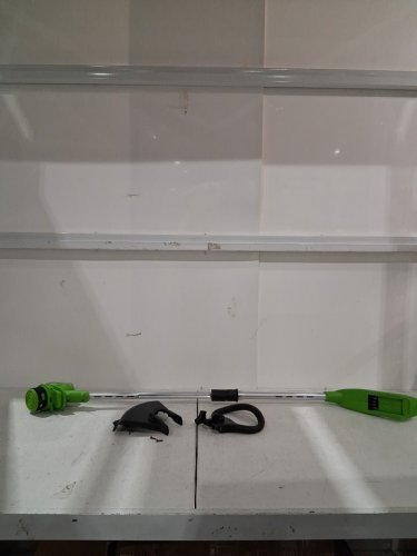greenworks Cordless String Trimmer for weeds and lawn tool only- 12" - 40v - green/black image 2