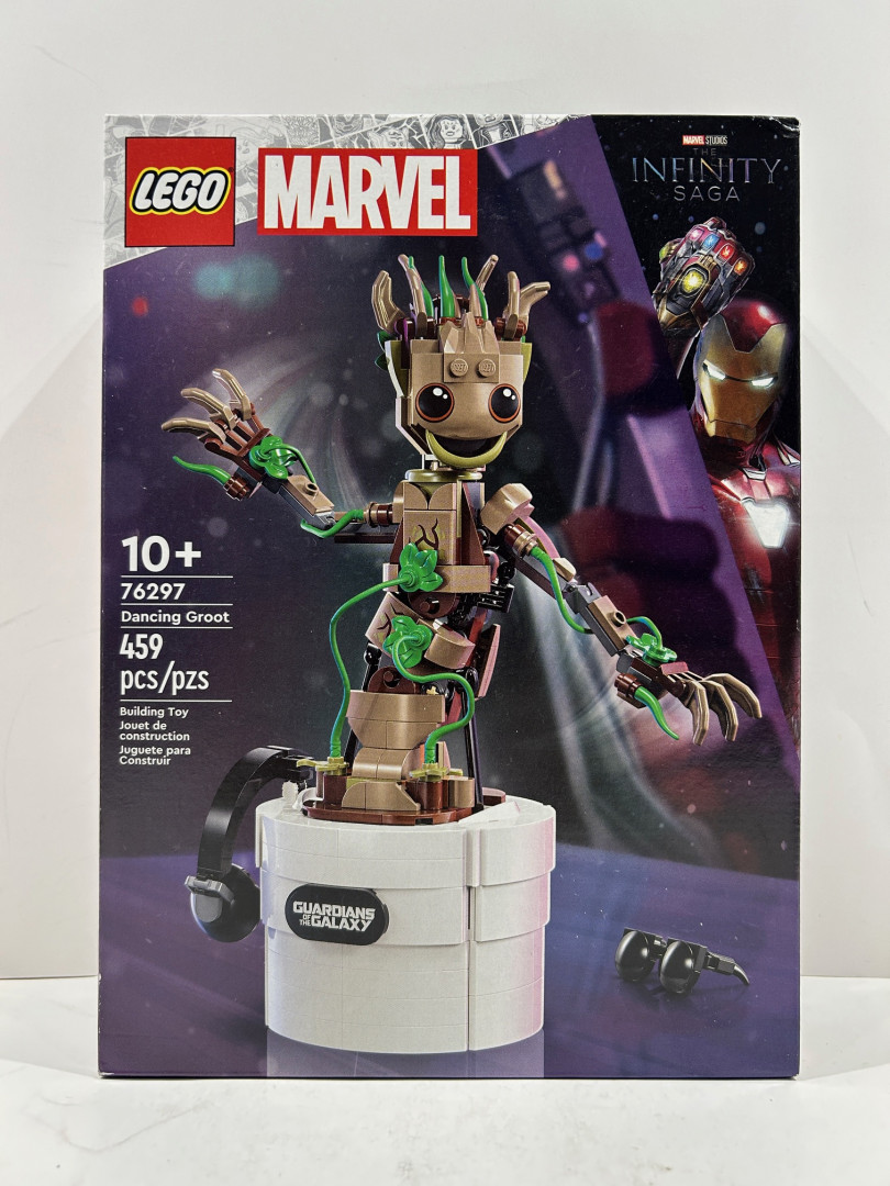459pc Lego - marvel studios the infinity saga  - dancing groot (76297) image 3