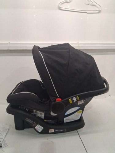 GRACO SNUGRIDE 35 LITE LX INFANT CAR SEAT - 35LB MAX- BLACK/GREY (MODEL: 2143034) image 4