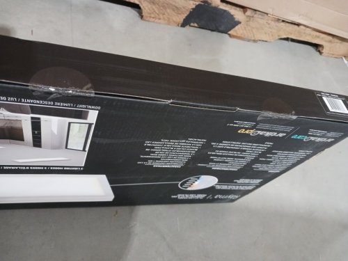 ARTIKA RAYMA FLAT PANEL LIGHT WITH BACKLIGHT - 2700K-5000K - 4200 LUMEN - WHITE (MODEL: 1940362/FLP14-RA5CN-C1WH)) image 4