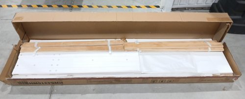 Costway Low Sturdy Loft Bed With Slide - Twin - White (Model: HW64315WH) image 5