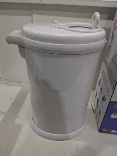UBBI STEEL DIAPER PAIL WITH SAFETY LOCK - 13GAL - WHITE (model: 09026 10114n) image 5
