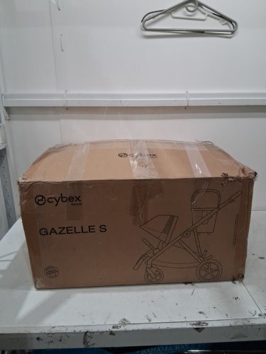 Cybex Gazelle S 2 Modular Double Stroller for Infant, Includes Detachable Shopping Basket, Over 20+ Configurations - Silver Frame with Moon Black Seat - (model: ‎522004813) image 3