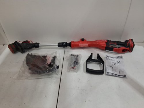 CRAFTSMAN CORDLESS string trimmer & edger WEEDWACKER with automatic line feed - 13" - 20V - black/red (MODEL: CMCST90001) image 4