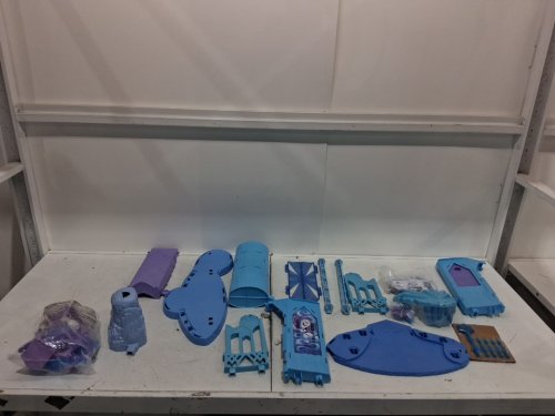Disney Frozen Elsa's Frozen Ice Palace Castle Playset With Olaf, 5 Play Areas & 21 Accessories - blue (MODEL: JGG41-9564) image 3
