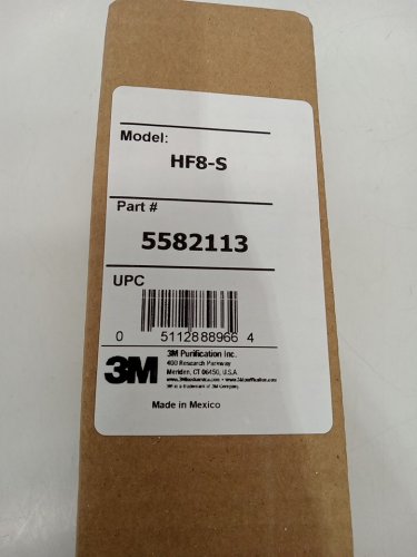 3M Water Filtration Replacement In-Line Scale Inhibition Filter Cartridge for SF165 and SF18-S Systems (Model: 5582113 / HF8-S) image 3