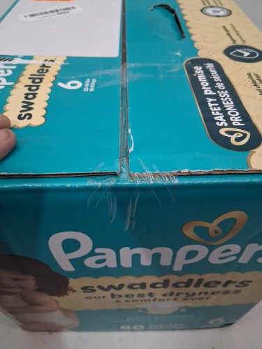80PK PAMPERS SWADDLERS DIAPERS - SIZE 6 image 3