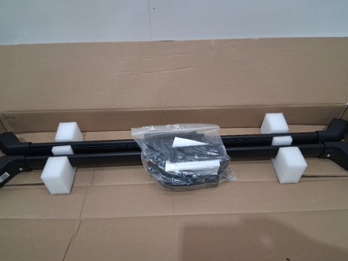 2PC Universal Roof Rack Cross Bars - 41" - 155lbs max - for SUVs, Sedans, and Vans - black (model: hj-rb017) image 3