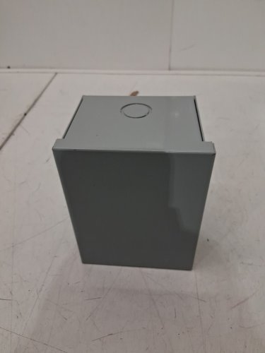 dmp transformer enclosure cover - 4.25" x 5.6" x 3.75" - grey (model: es-502) image 2