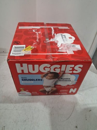 144PK HUGGIES DISNEY BABY LITTLE SNUGGLERS BABY DIAPERS - SIZE NEWBORN (UP TO 10LB) - DISNEY WINNIE THE POOH (MODEL: 55737-N) image 2
