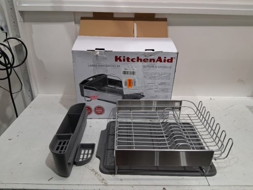 kitchenaid large dish drying rack - grey (model : kns896bxgrcn) image 3