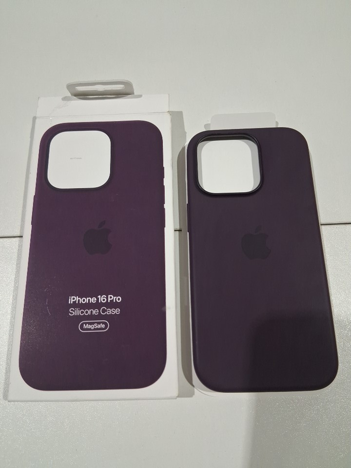 Apple MagSafe Silicone Case for iPhone 16 Pro - Plum (model: A3315) image 2