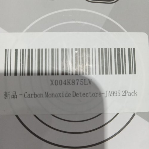 2PK SHYEEH CARBON MONOXIDE DETECTOR with Sensitive Sensor, Digital Display and Sound Warning - WHITE image 9