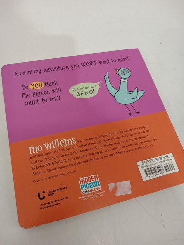 (Boardbook) The Pigeon Won't Count to 10! Numbers and Pictured by Mo Willems image 3