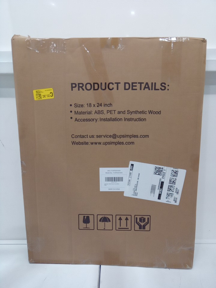 USIMPLES SYNTHETIC WOOD PICTURE FRAMES - 19" x 24" - BLACK image 2
