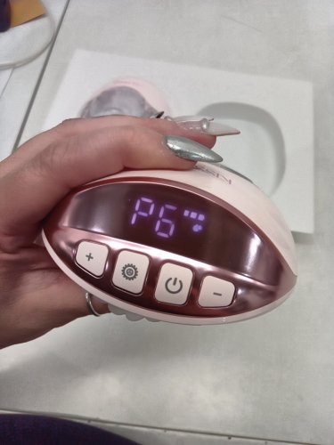KISSBOBO electric wearable Hands Free Breast Pump - white/pink - 8 levels /3 modes - (model: k8) image 9