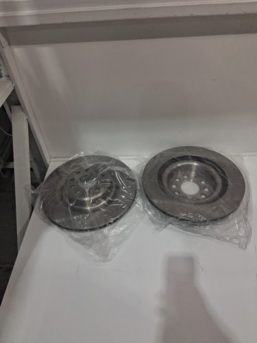 2pk cmx rear disc brake rotor - fits tesla model s/x (model: 8-T08337) image 3
