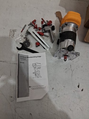 DEWALT XR BRUSHLESS CORDLESS COMPACT ROUTER - 20V MAX - *TOOL ONLY* - (MODEL: DCW600B) image 3