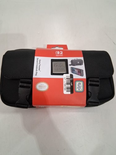 NINTENDO SWITCH DELUXE CROSSBODY TRAVELER BAG - BLACK (MODEL: mc17) image 2