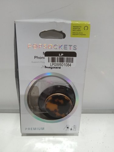 POPSOCKETS POPGRIP MAGNETIC Phone Grip & Stand FOR MAGSAFE with magnetic adapter - Tortoise Black image 2