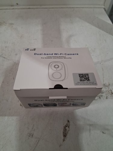 Wireless BATTERY POWER Outdoor DUAL-BAND WI-FI CAMERA WITH UP TO 2K UHD RECORDING - WHITE/BLACK (MODEL: CB54W) image 2