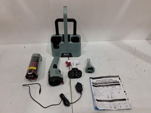 SHARK STAINFORCE CORDLESS HANDHELD CARPET/UPHOLSTERY STAIN CLEANER - (MODEL: HX101C) image 3