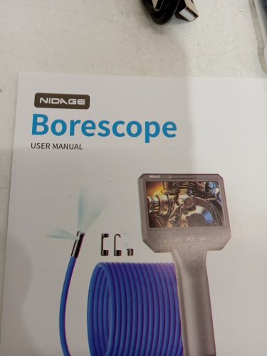 NIDAGE Dual Lens Endoscope Camera with Light - 4.3" IPS Screen, 11.5FT Flexible Cable - (Model: A080) image 5