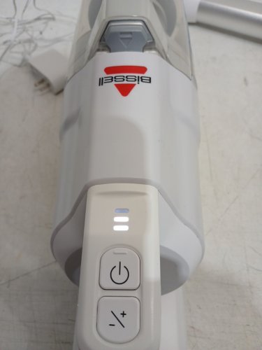 BISSELL POWERCLEAN CORDLESS SELF-STANDING STICK VACUUM WITH LED HEADLIGHTS - WHITE (MODEL: 4173B) image 2