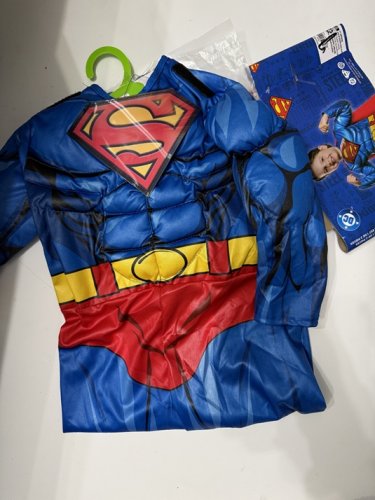 2PC TODDLER RUBIES DC SUPERMAN COSTUME - 2T - BLUE/RED (STYLE: 702220) image 3