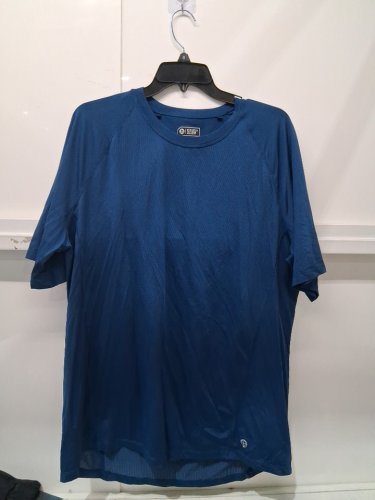 women's Mondetta short sleeve active shirt - large - blue  (style: 1591002) image 2