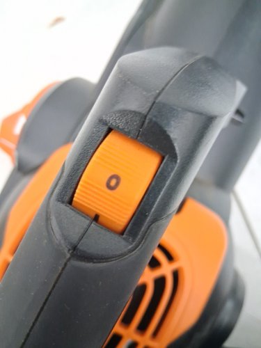 WORX TRIVAC 3-IN-1 Corded Electric LEAF BLOWER/MULCHER/VACUUM - 12AMP - 600cfm - ORANGE/BLACK (MODEL: WG512) image 9