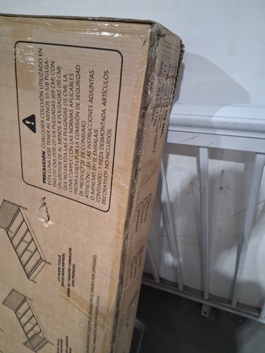 Dream On Me Synergy 5-In-1 Convertible Crib - NEW ZELAND PINE - 53" x 39" x 29" - White - (MODEL: 657-W) image 6
