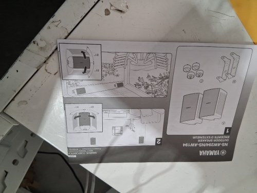 2PK Yamaha Indoor/Outdoor 2-Way Speakers - Black - (model: NS-AW294BL) image 5