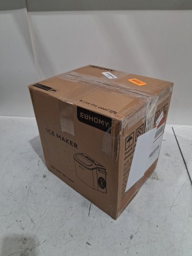 EUHOMY COUNTERTOP ICE MAKER MACHINE - MAKES 26LB/DAY - BLACK (MODEL: IM-06D / IM001-BBL-CAEH) image 2