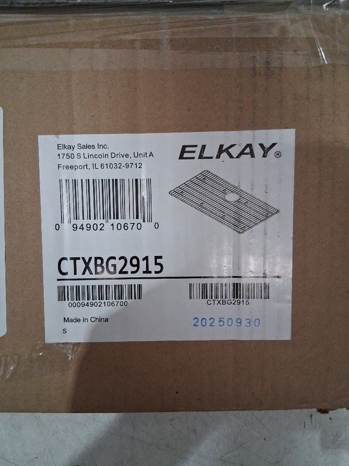 Elkay Crosstown Stainless Steel Bottom basin rack (model:CTXBG2915) image 4