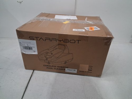 starrybot cordless robotic pool vacuum cleaner - max 900 sq.ft & 8.5ft deep - 12v - white (model: et2310) image 5