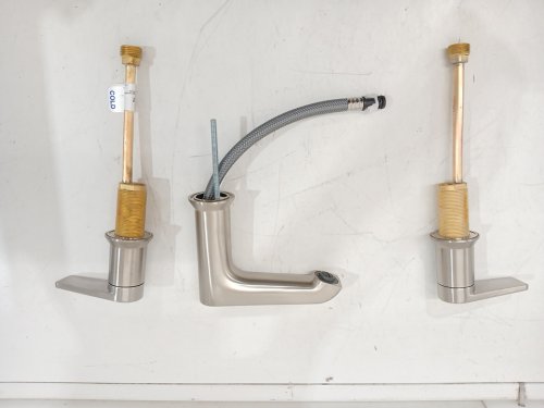 Kohler Bathroom Sink Faucet - Silver (Model: K-97093-4-bn) image 4