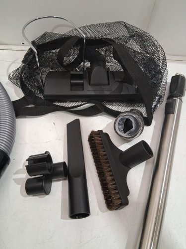 OVO CENTRAL VACUUM ATTACHMENT KIT WITH 15FT LOW-VOLTAGE HOSE - ON/OFF SWITCH AT THE HANDLE - GREY - (model: accho-15lv-ext) image 4
