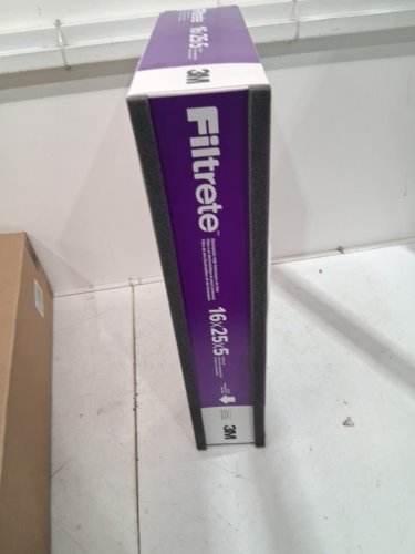 FILTRETE MPR 1550 PLEATED AC FURNACE AIR FILTER HEALTHY LIVING ALLERGEN REDUCTION - 16" x 25" x 5" image 4