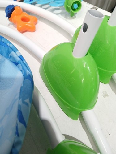 BABY EINSTEIN NEPTUNE'S OCEAN DISCOVERY JUMPER WITH ADJUSTABLE HEIGHT - 15+ MULTI-SENSORY TOYS/ACTIVITIES - 4 LANGUAGES - MULTI-COLOUR (MODEL: 10455) image 7