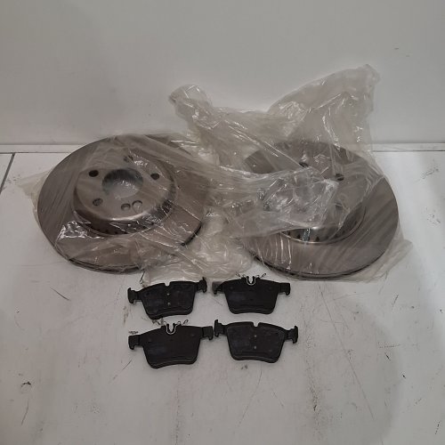 6PC CMX LEFT/RIGHT REPLACEMENT REAR DISC BRAKE ROTOR AND CERAMIC BRAKE PADS - FOR SELECT MERCEDES BENZ *SEE IN PHOTOS* - SILVER- (MODEL:PPF-D1795/8-TQ8329) image 3