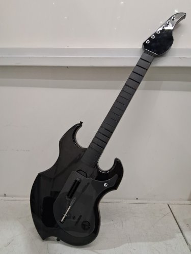 PDP RIFFMASTER Wireless Guitar Controller For Xbox Series X|S, Xbox One, & Windows 10/11 PC - BLACK (MODEL: 049-034-bk) image 4