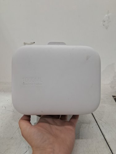PORTABLE air cooler conditioner fan - 1000ml capacity - 12" - white (model: f35) image 3