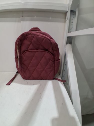 MyTagalongs  Quilted Everyday Backpack -14L -red (model:2052553) image 2