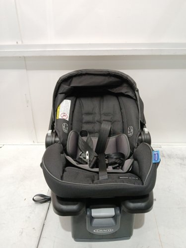 GRACO SNUGRIDE 35 LITE LX INFANT CAR SEAT - 35LB MAX- BLACK/GREY (MODEL: 2143034) image 5
