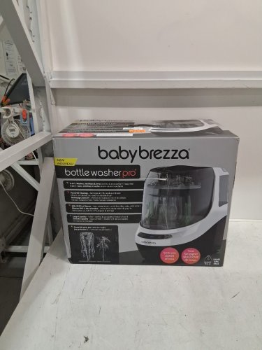 BABY BREZZA BOTTLE WASHER PRO - BABY BOTTLE WASHER, STERILIZER, AND DRYER, ALL IN ONE MACHINE CLEANS BOTTLES, PUMP PARTS & SIPPY CUPS (MODEL: BRZ0103) image 2